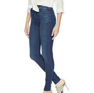 Hudson Barbara High Waist Studded Skinny Jeans